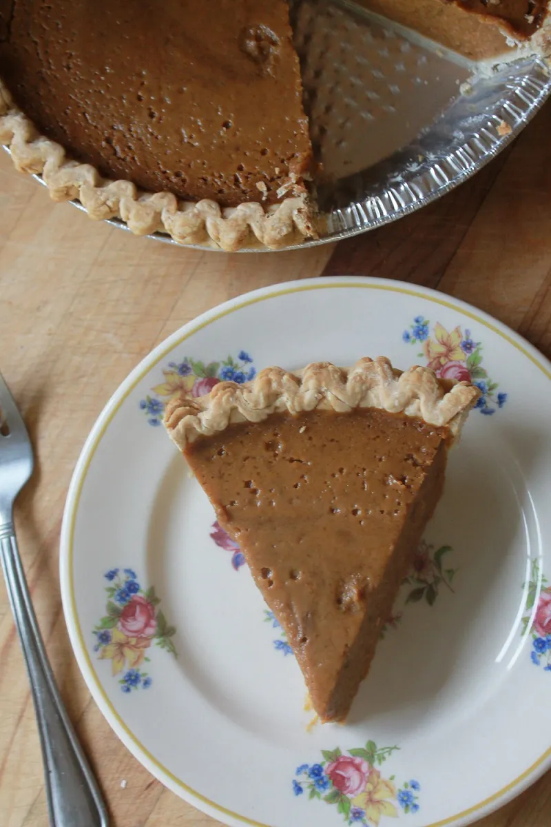 New England Pumpkin Pie