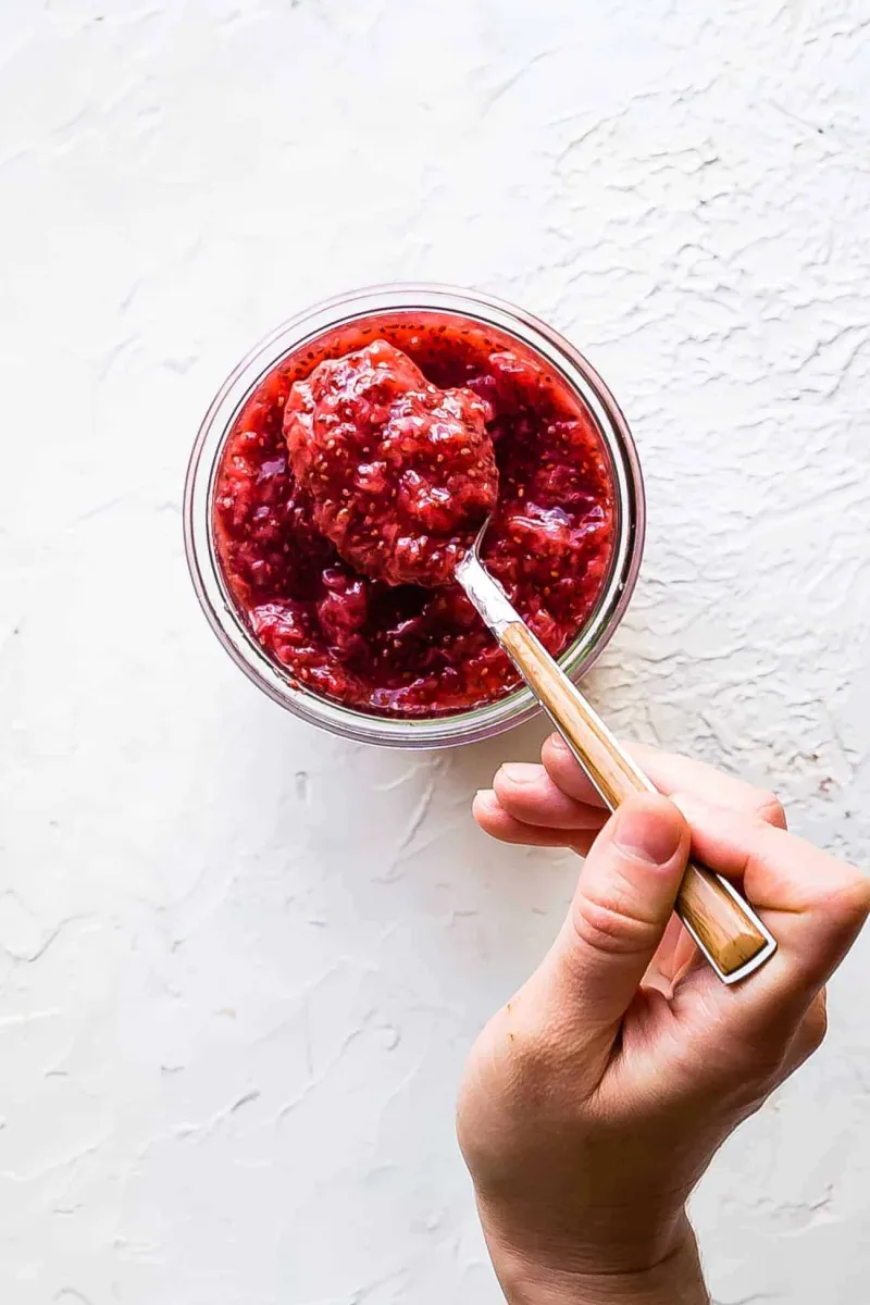4 Ingredient Strawberry Chia Jam