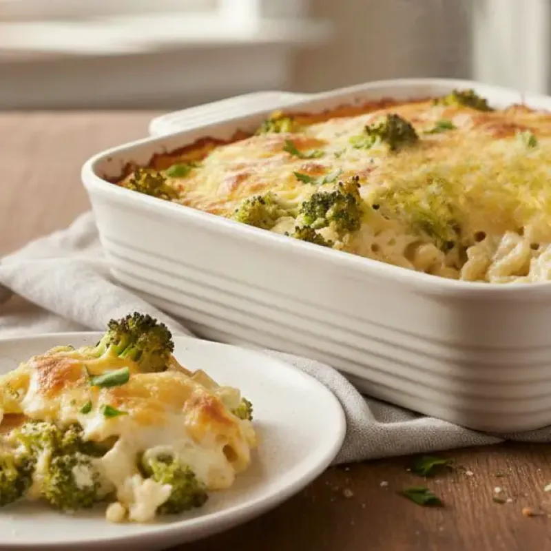 Easy Cheesy Broccolie Bake Recipe