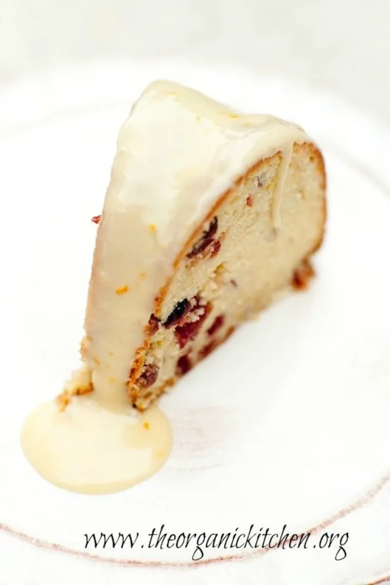 Orange Cranberry Pound Cake