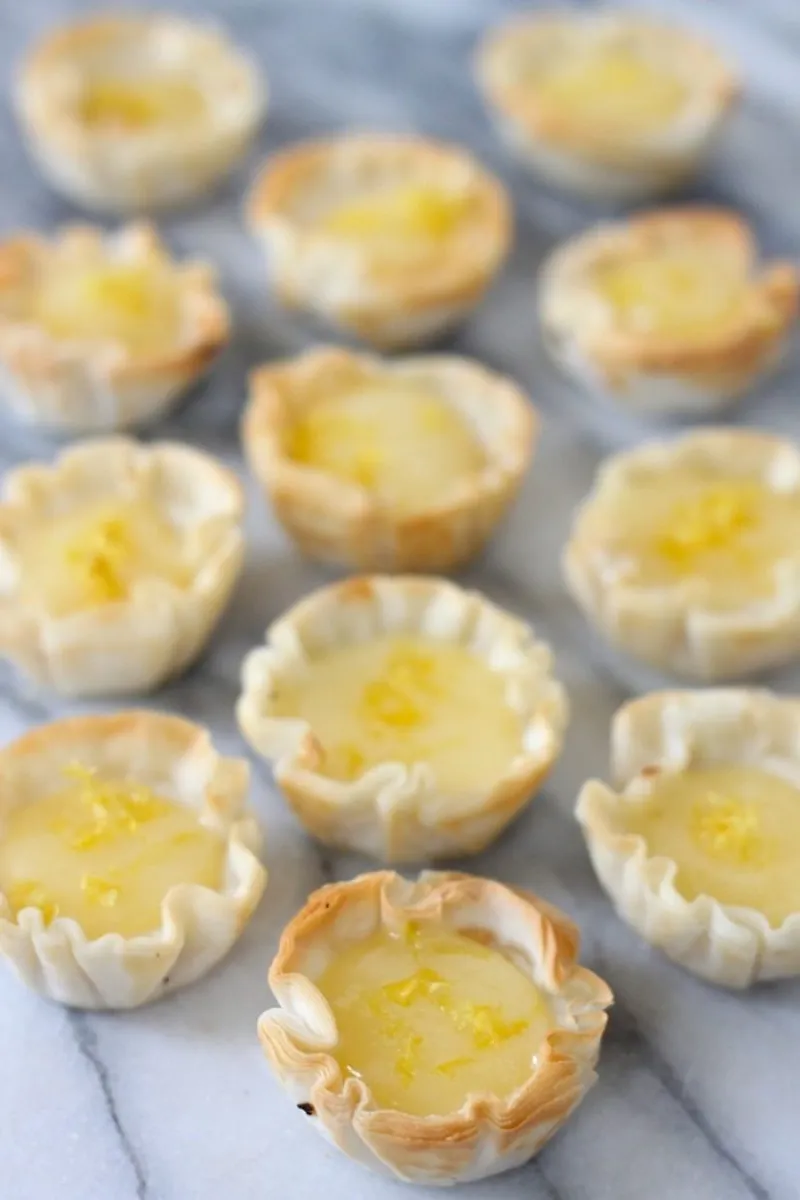Mini Lemon Cheesecake Tartlets ~ the Perfect Mother's Day Dessert