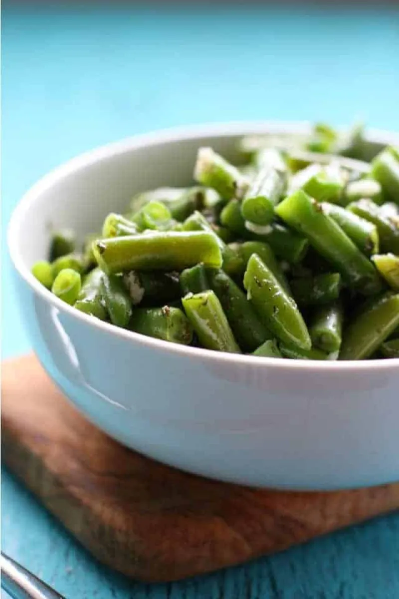 Green Beans with Garlic and Dill.