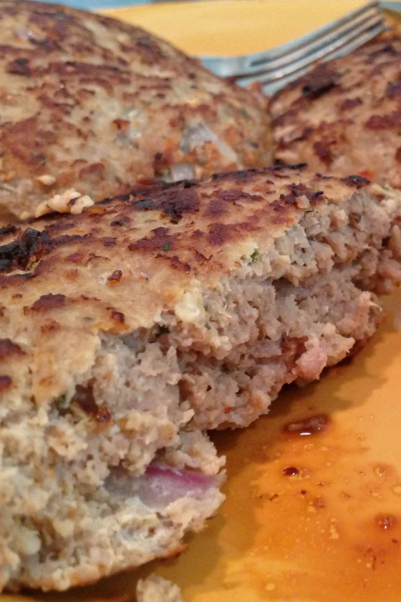 Healthy Garlic Turkey Burgers
