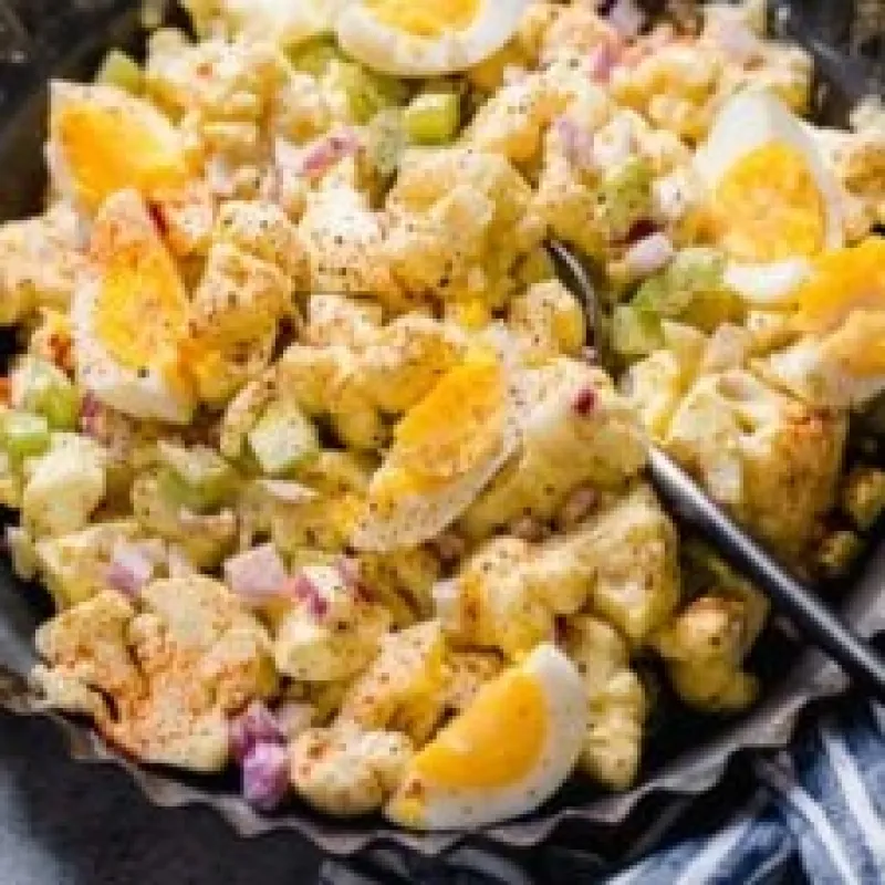 Low-Carb Mock Potato Salad