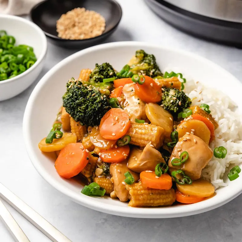 Instant Pot Chicken Stir Fry