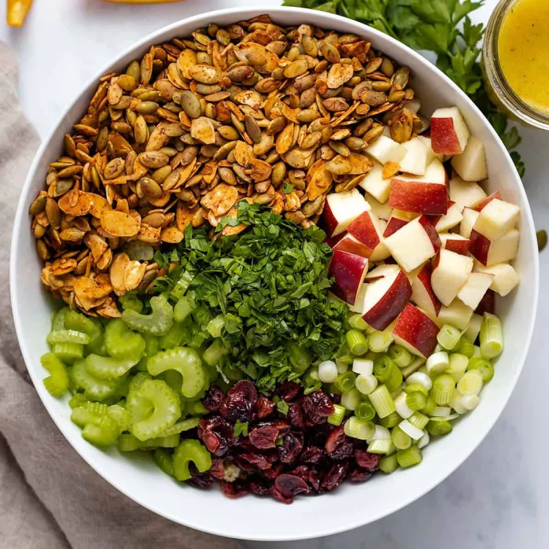 Almond Apple Quinoa Salad