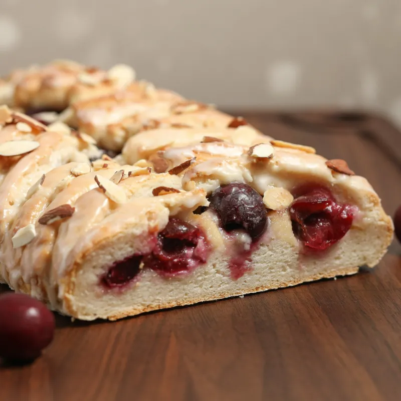 Cherry Almond Danish