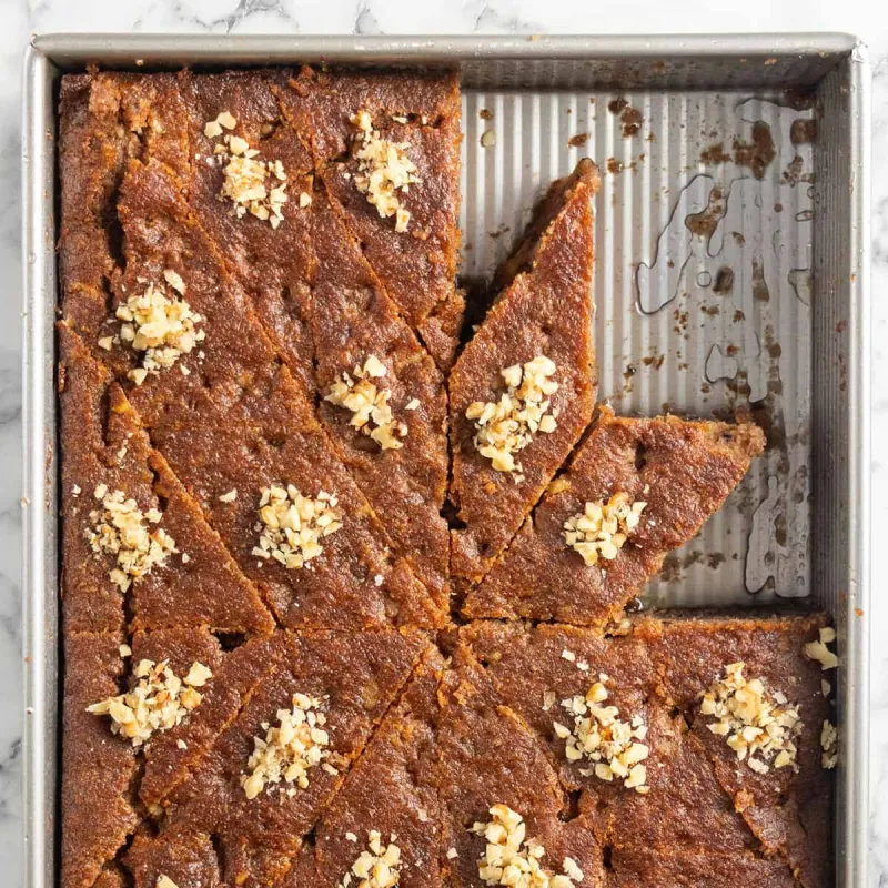 Greek Walnut Cake (Karithopita)
