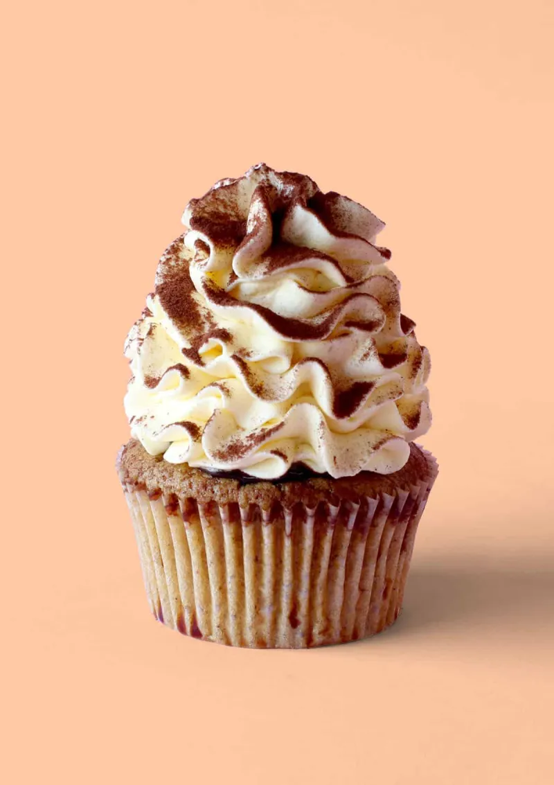 Gingerbread Tiramisu Cupcakes