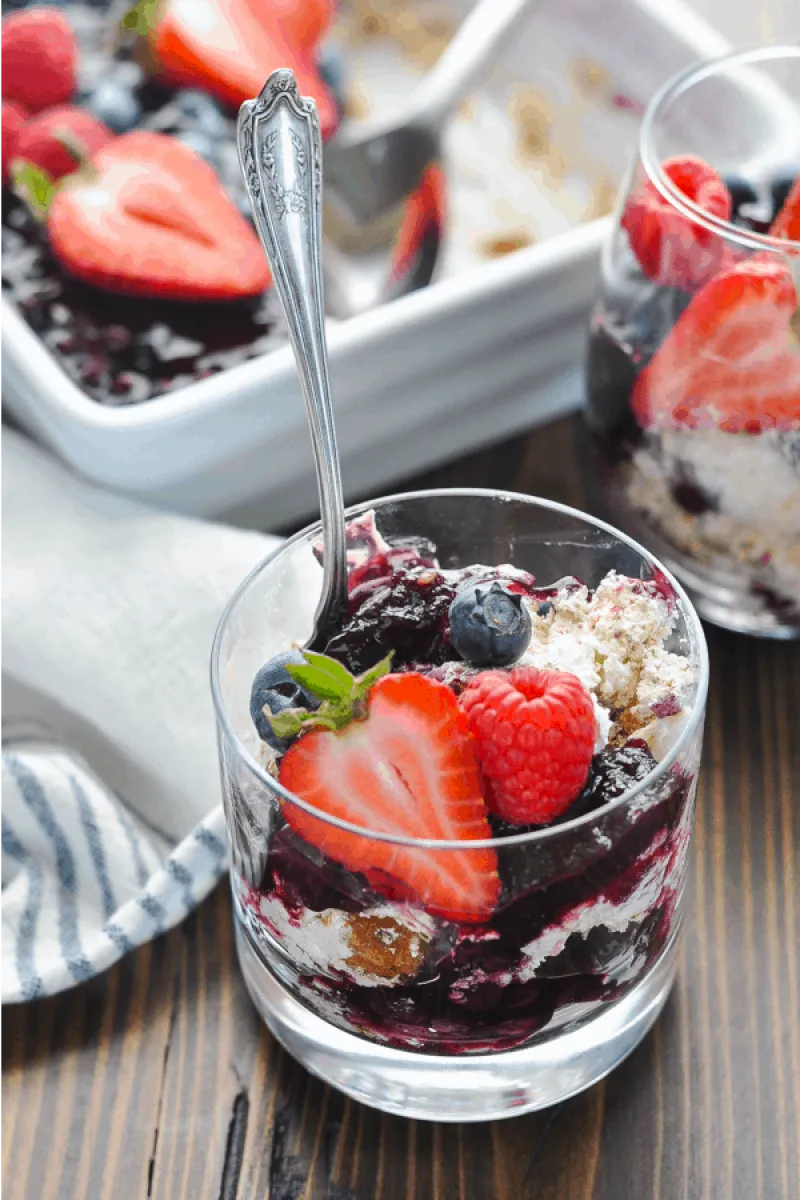 Angel Food Icebox Cake