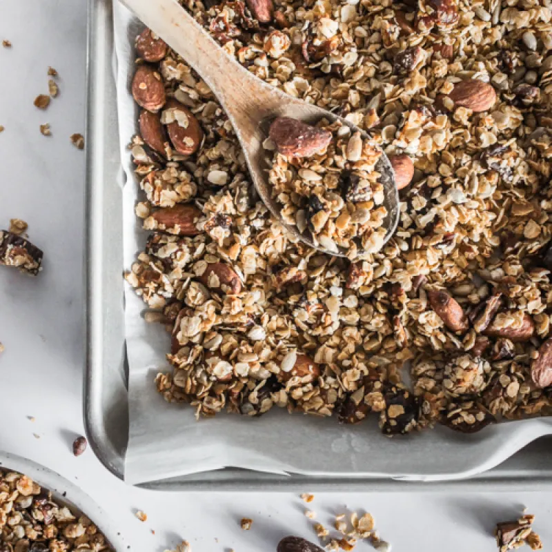Granola with Dates (vegan + gluten free)