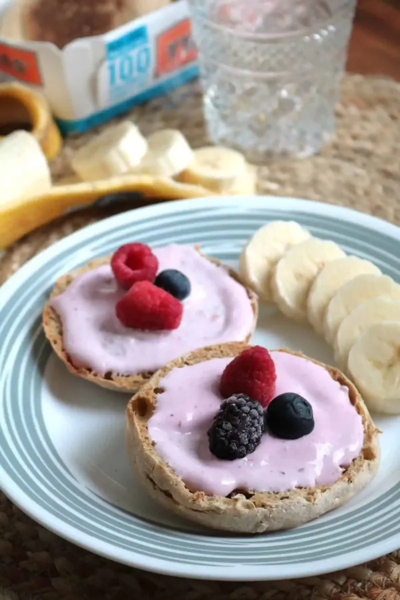"CREAMED" BERRY CHEESE SPREAD