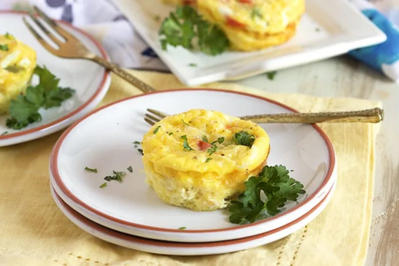 Easy Denver Omelet Egg Muffins