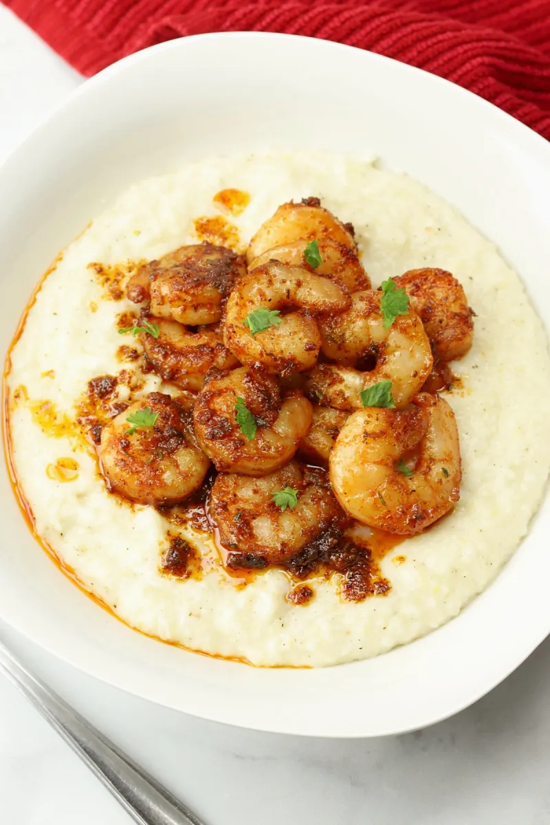 Cajun Shrimp and Grits