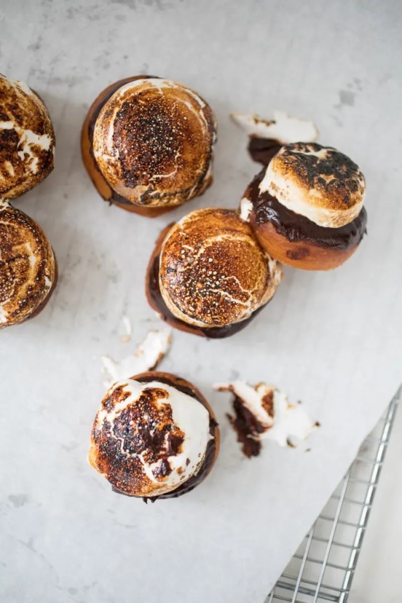 Homemade S'mores Donuts