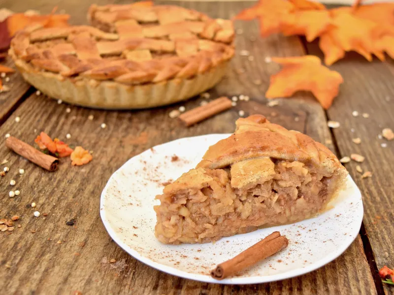 Vegan apple pie