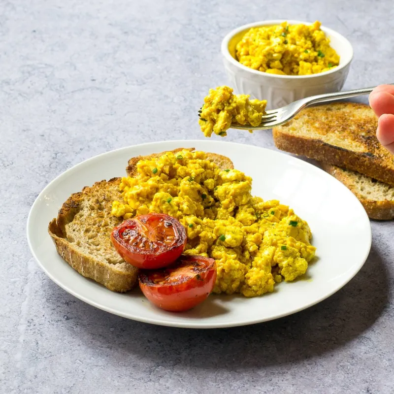 Vegan Scrambled Eggs