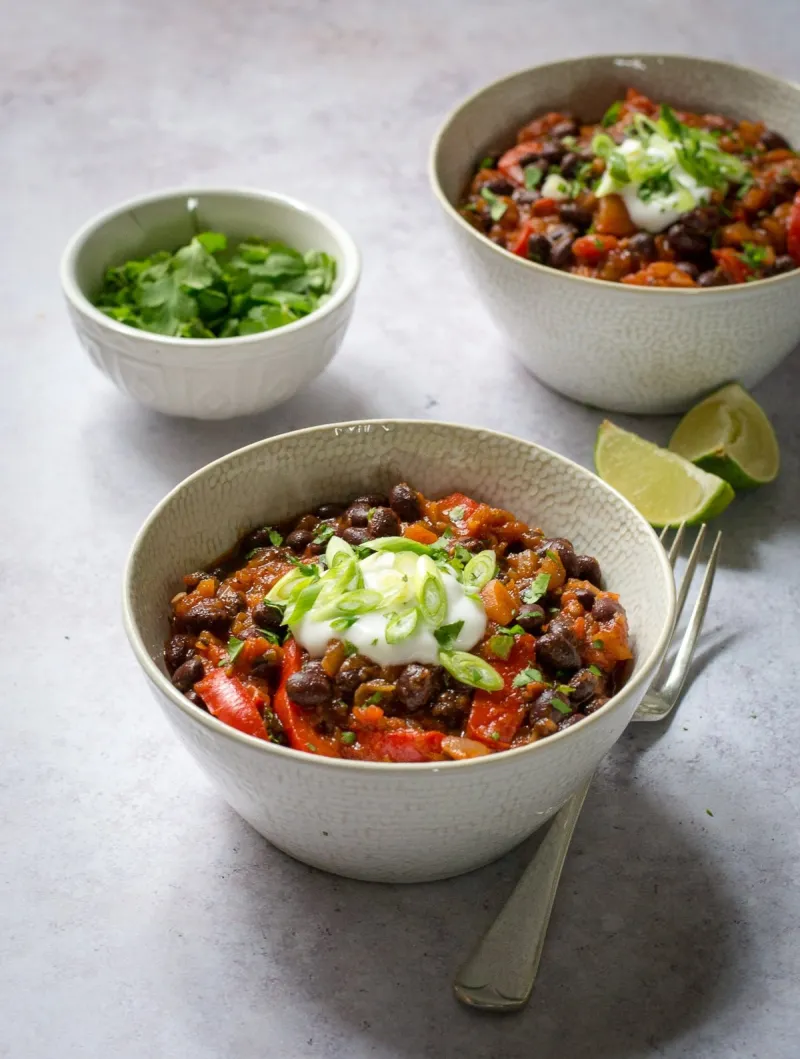 Chipotle Black Bean Chilli
