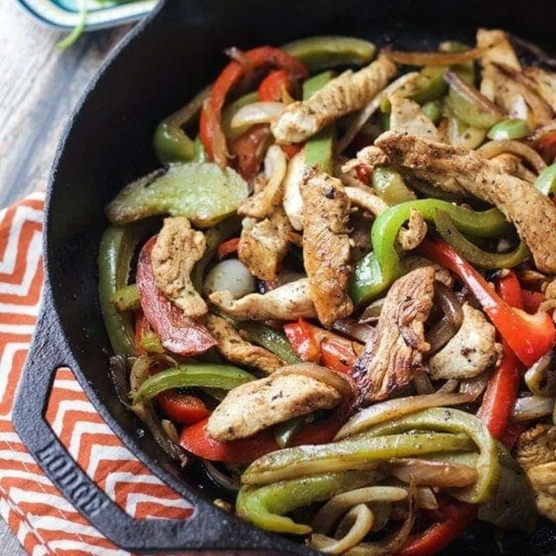 Tequila Lime Chicken Fajitas Recipe