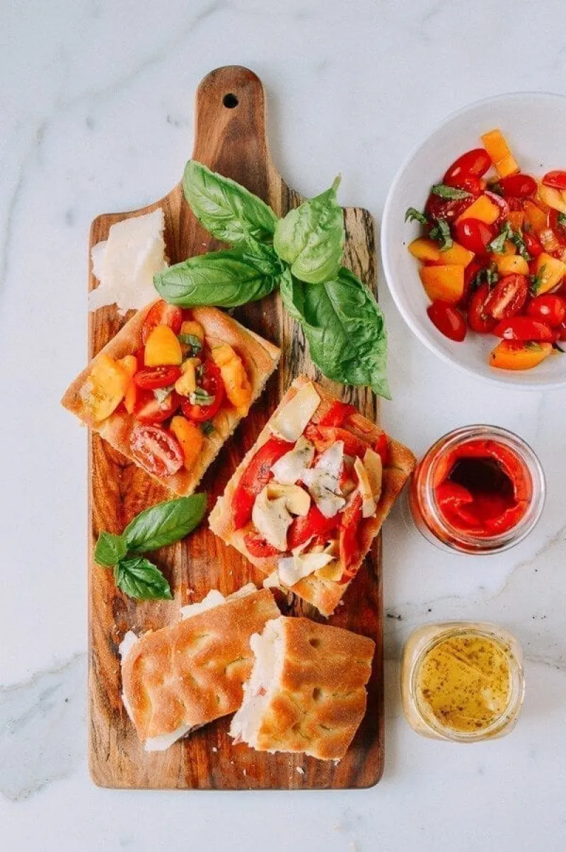 Focaccia, Three Ways