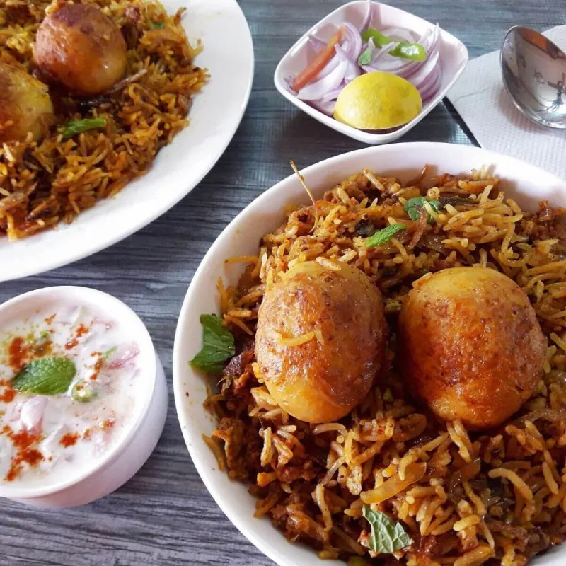 Egg biryani in pressure cooker | Quick biryani recipe