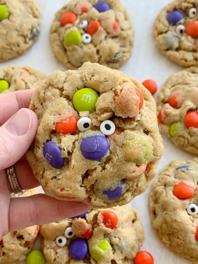 Halloween Monster Cookies