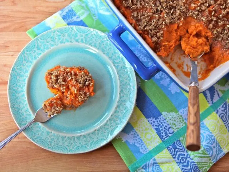 Nutty Sweet Potato Casserole
