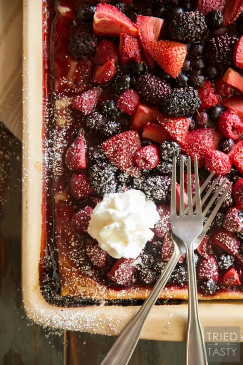 Easy Mixed Berry Tart