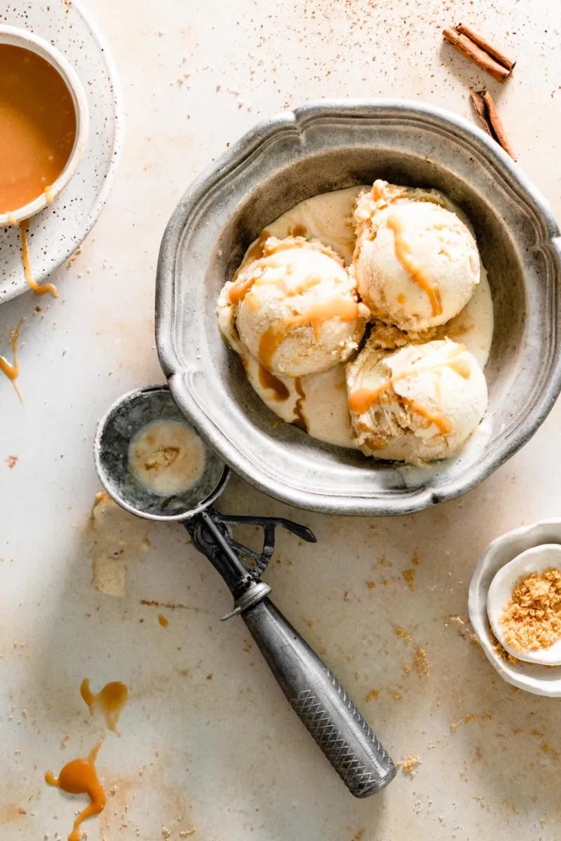 Caramel Apple Pie Ice Cream