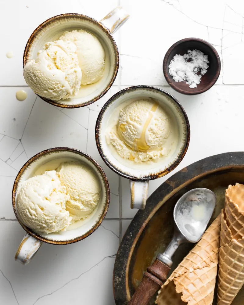 Salted Honey Ice Cream