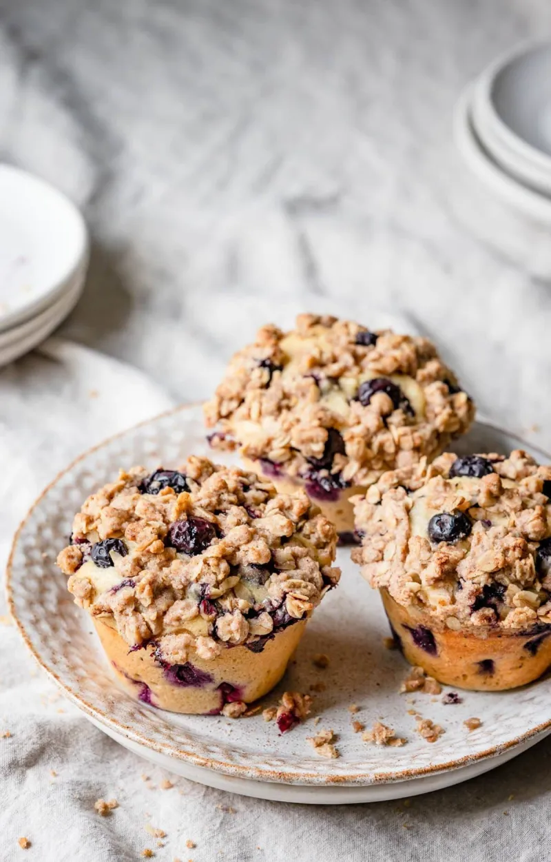 Blueberry Crumble Muffins