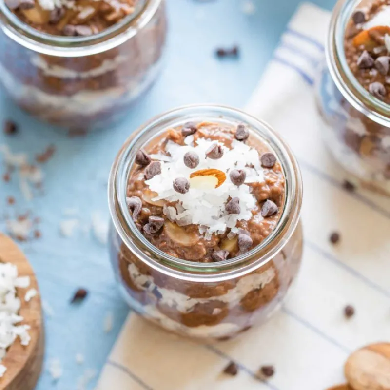 "Candy Bar" Chocolate Chia Seed Pudding