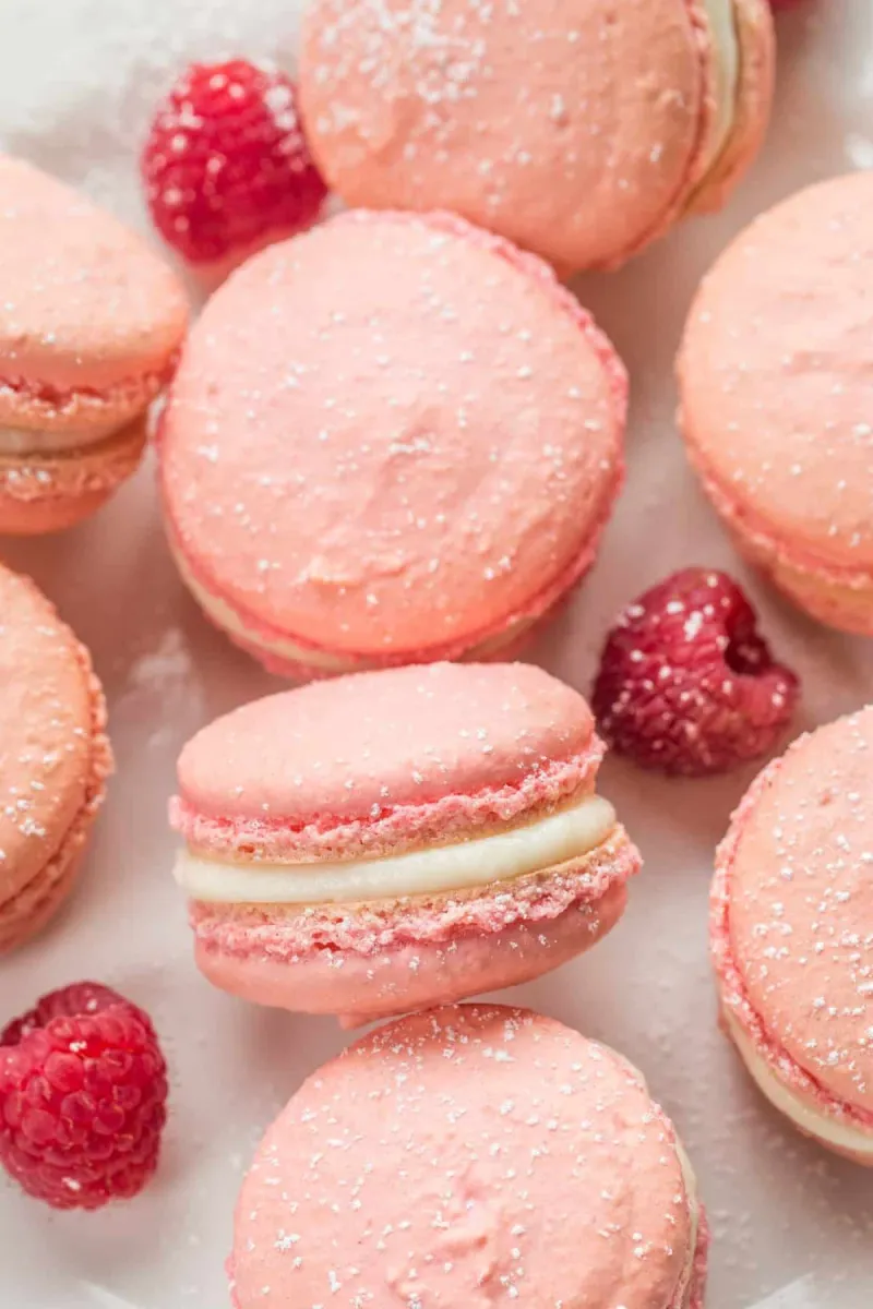 Raspberry Macarons Recipe