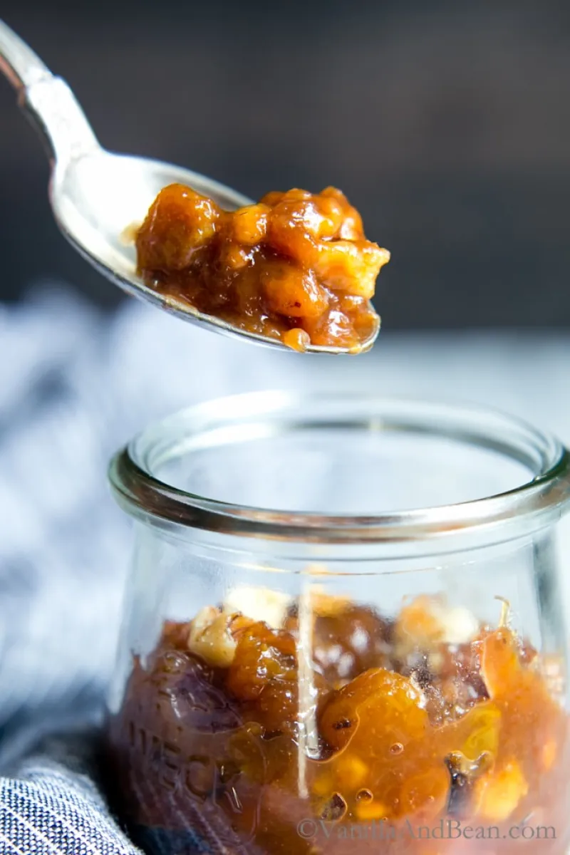 Maple-Rhubarb Conserve