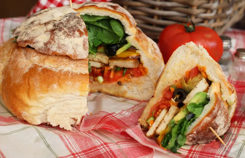 Muffaletta Stuffed Loaf