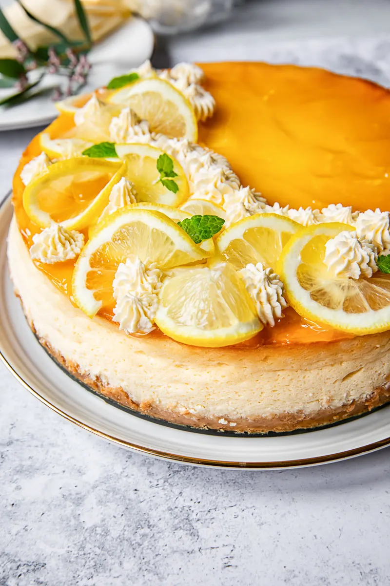 Lemon Curd Cheesecake