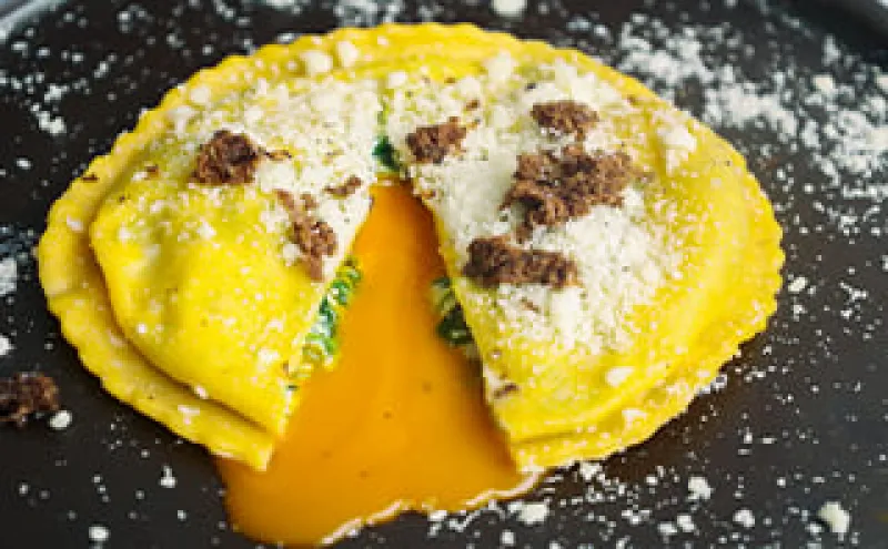 Egg Yolk Ravioli