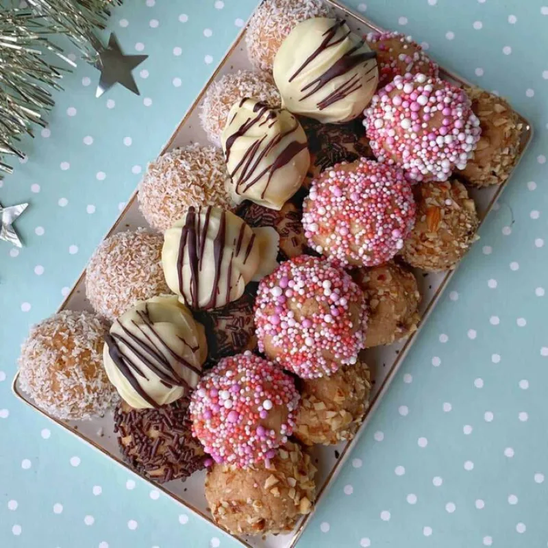 Caramilk Biscuit Truffles