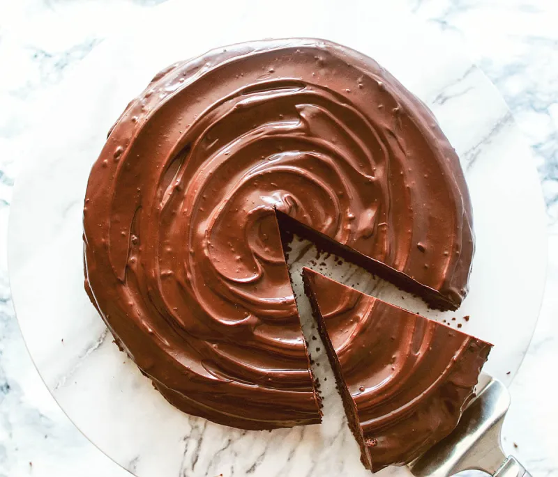 Easy Mocha Keto Chocolate Cake