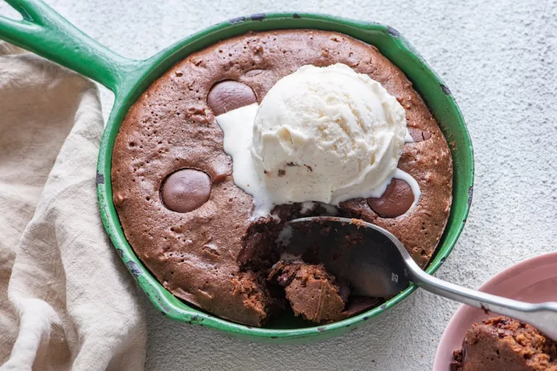 Skillet Mexican Brownie