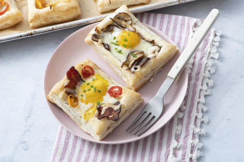 Puff Pastry Breakfast Pies
