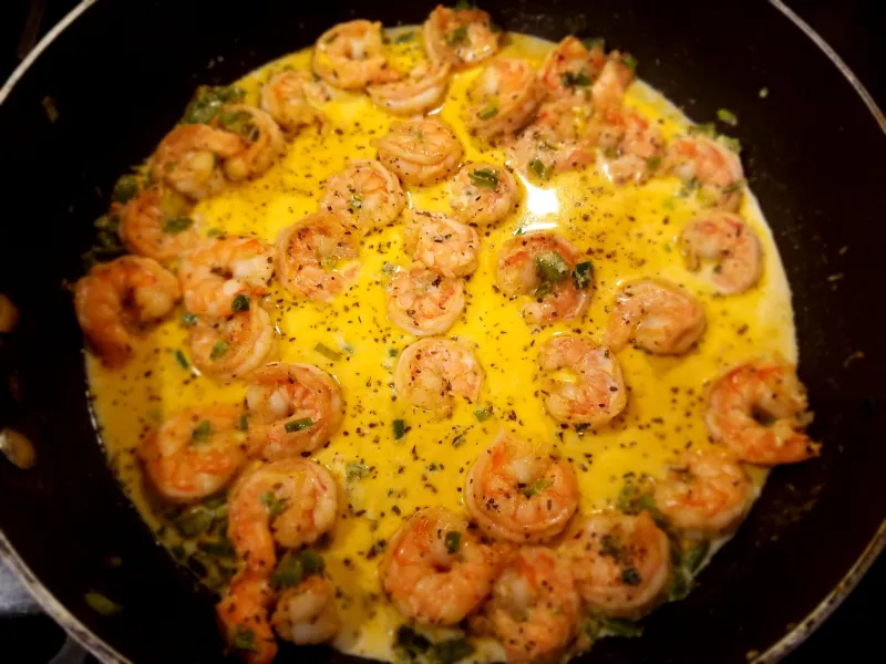 Creamy Cajun Shrimp