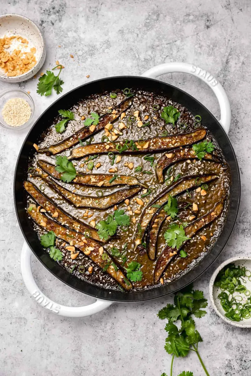 30-Minute Miso-Glazed Japanese Eggplant (Nasu Dengaku)
