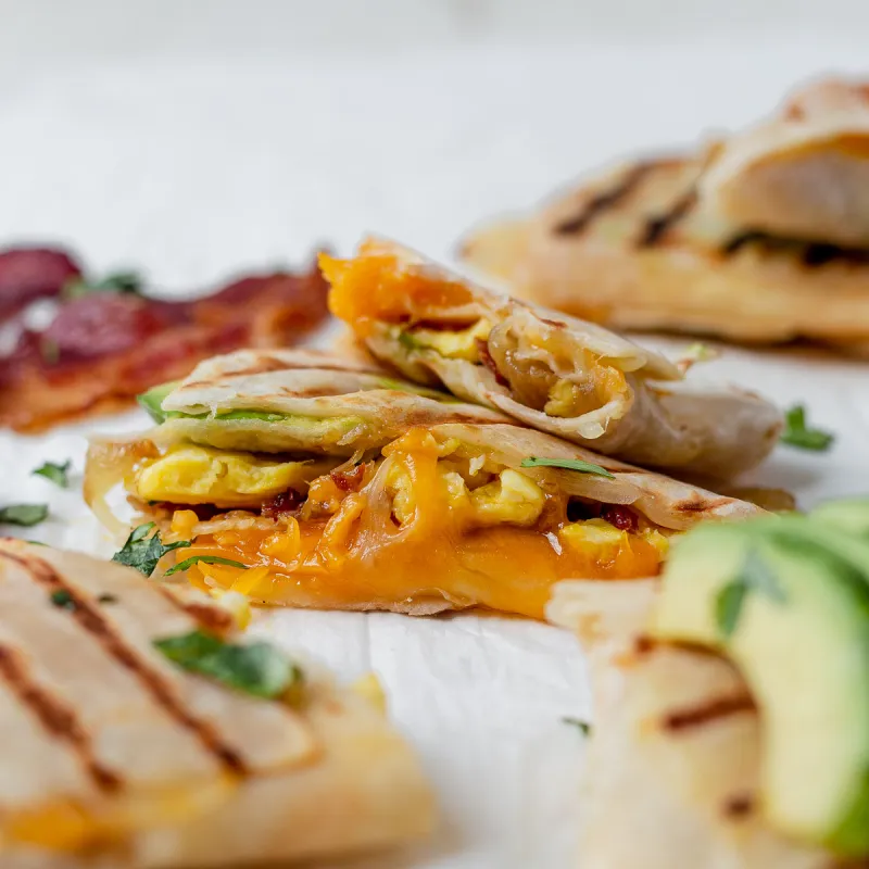 Breakfast Quesadilla Hack Recipe