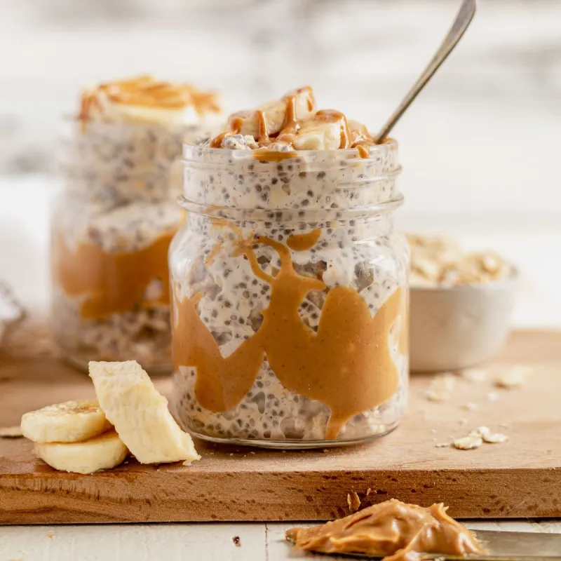 Peanut Butter Overnight Oats