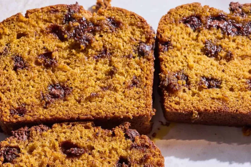 Chocolate Chip Pumpkin Bread