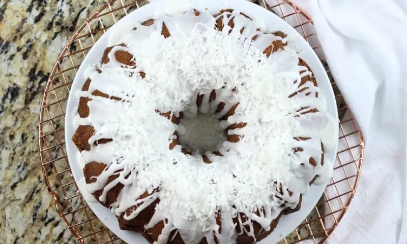 Coconut Cream Cheese Pound Cake recipe