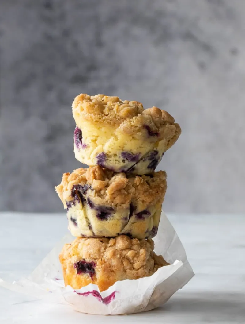 Old Fashioned Blueberry Muffins