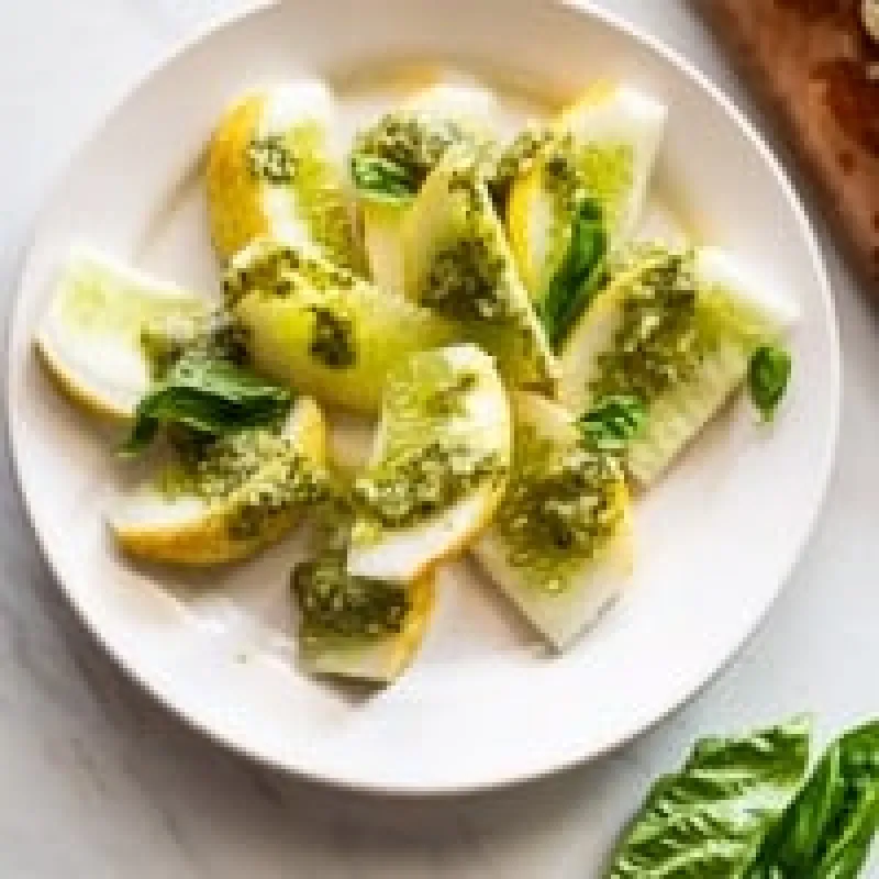 Lemon Cucumber & Pesto Recipe
