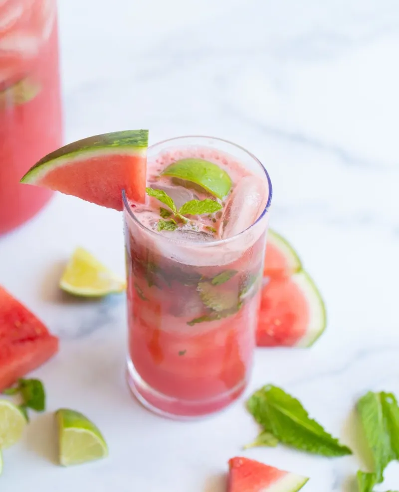 Watermelon Mojitos